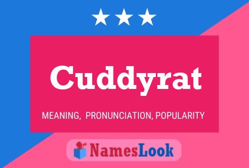 ملصق اسم Cuddyrat