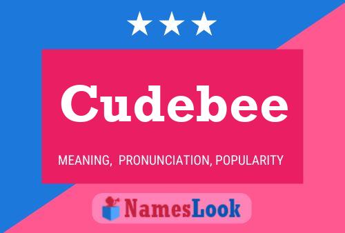 ملصق اسم Cudebee