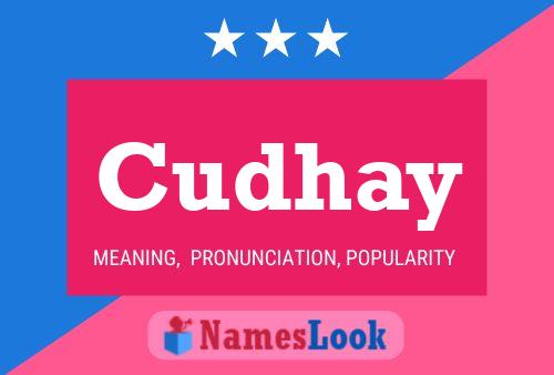 ملصق اسم Cudhay