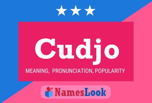 ملصق اسم Cudjo