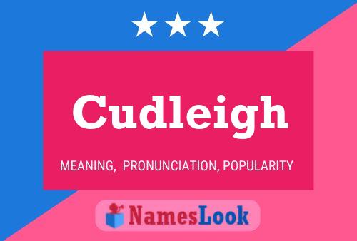 ملصق اسم Cudleigh