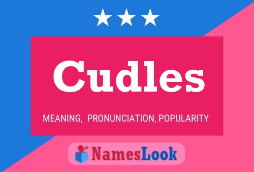 ملصق اسم Cudles