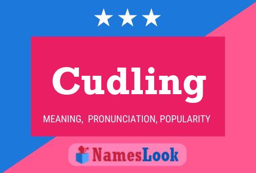 ملصق اسم Cudling