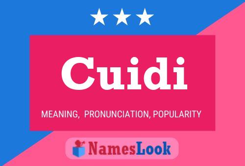 ملصق اسم Cuidi