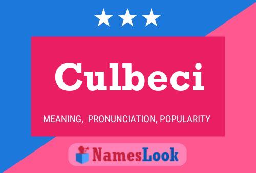 ملصق اسم Culbeci