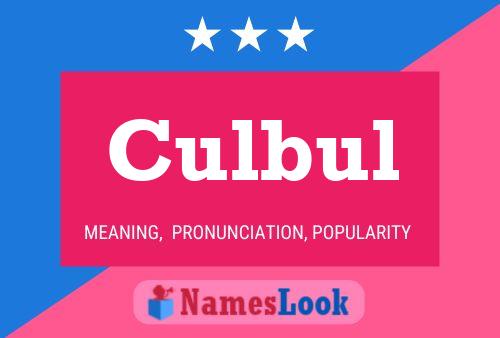 ملصق اسم Culbul