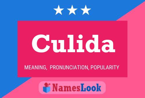 ملصق اسم Culida