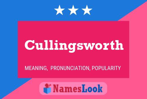 ملصق اسم Cullingsworth