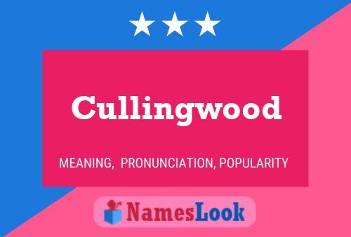 ملصق اسم Cullingwood