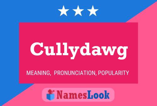 ملصق اسم Cullydawg