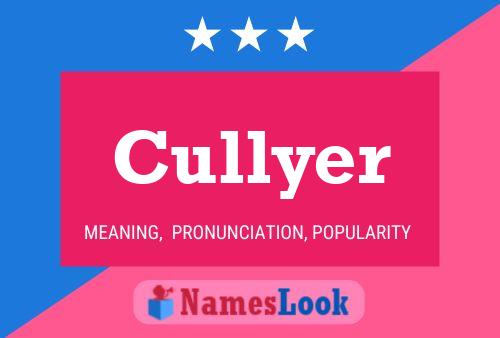 ملصق اسم Cullyer