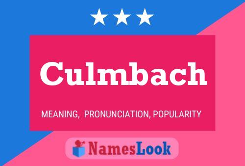 ملصق اسم Culmbach