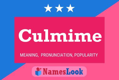 ملصق اسم Culmime