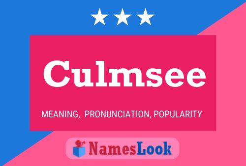 ملصق اسم Culmsee