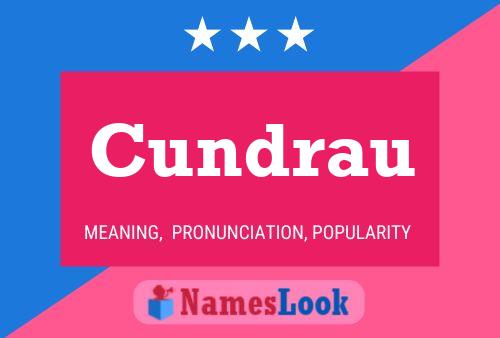 ملصق اسم Cundrau