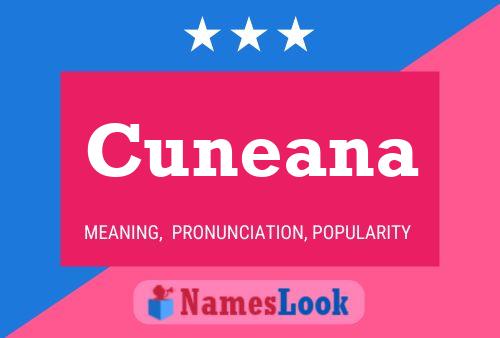 ملصق اسم Cuneana