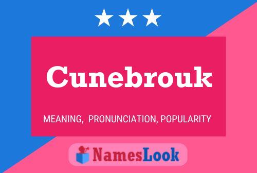 ملصق اسم Cunebrouk