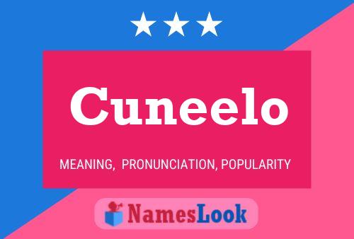 ملصق اسم Cuneelo