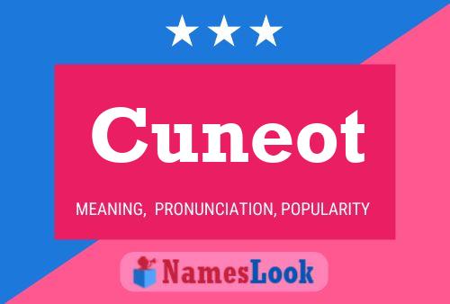 ملصق اسم Cuneot