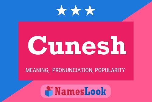 ملصق اسم Cunesh