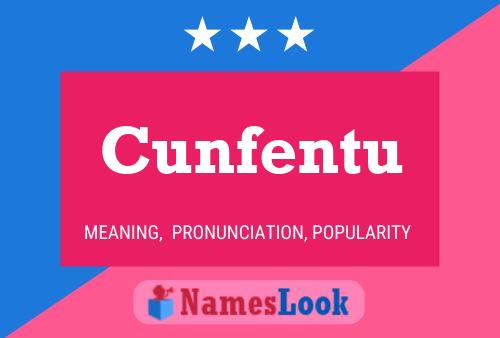 ملصق اسم Cunfentu