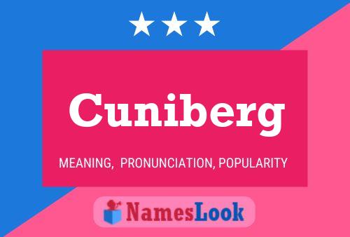 ملصق اسم Cuniberg