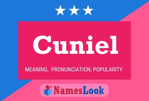 ملصق اسم Cuniel