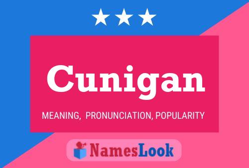 ملصق اسم Cunigan