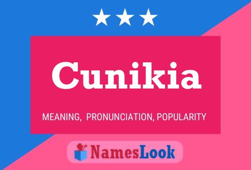 ملصق اسم Cunikia