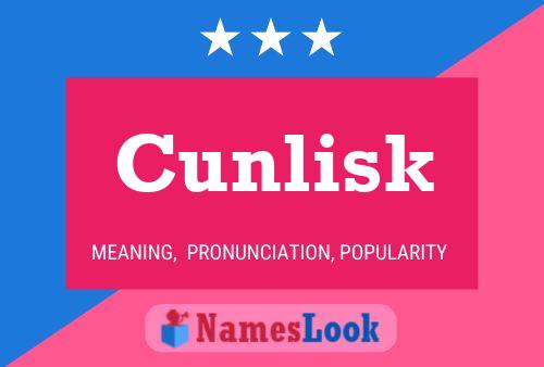 ملصق اسم Cunlisk