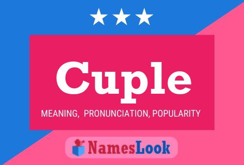 ملصق اسم Cuple