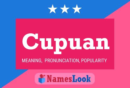 ملصق اسم Cupuan