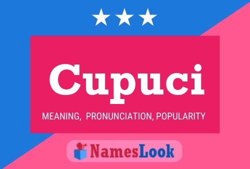 ملصق اسم Cupuci