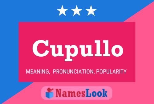 ملصق اسم Cupullo