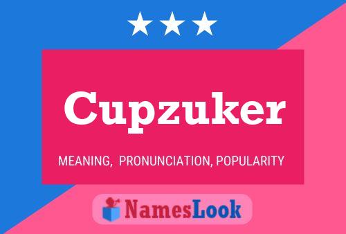 ملصق اسم Cupzuker