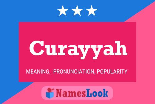 ملصق اسم Curayyah