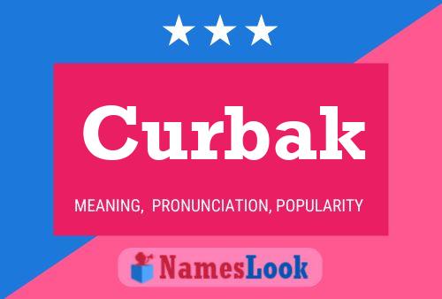 ملصق اسم Curbak