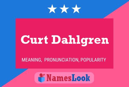 ملصق اسم Curt Dahlgren