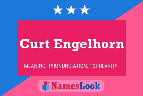 ملصق اسم Curt Engelhorn