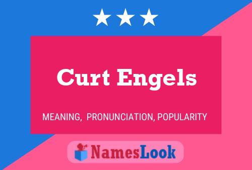 ملصق اسم Curt Engels