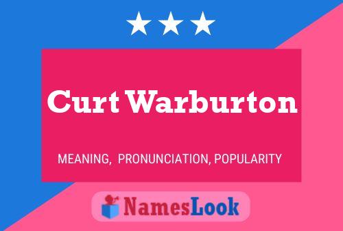 ملصق اسم Curt Warburton