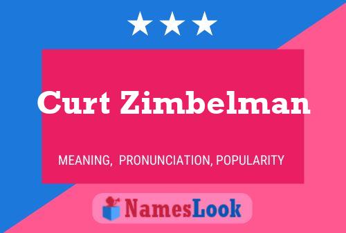 ملصق اسم Curt Zimbelman