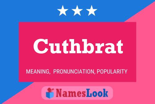 ملصق اسم Cuthbrat