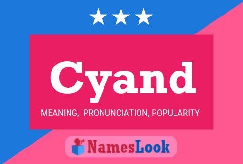 ملصق اسم Cyand