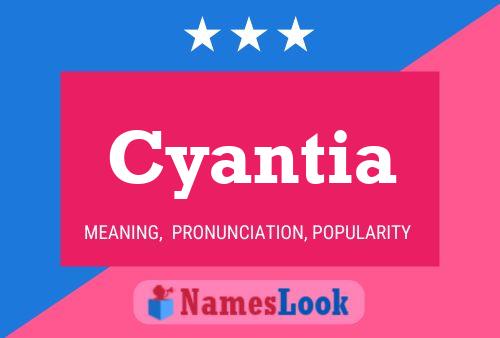 ملصق اسم Cyantia