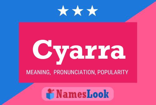 ملصق اسم Cyarra