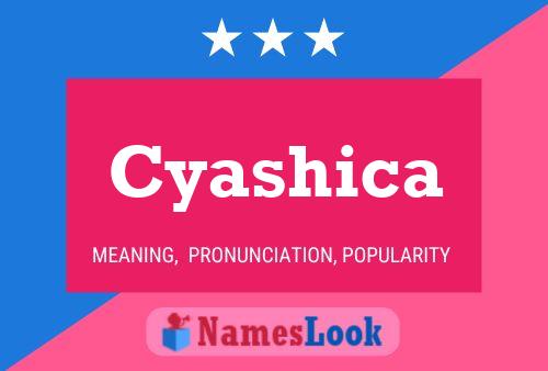 ملصق اسم Cyashica