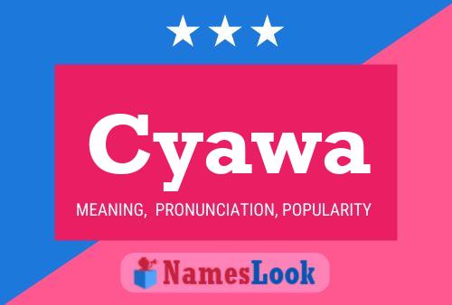 ملصق اسم Cyawa