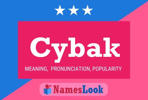 ملصق اسم Cybak