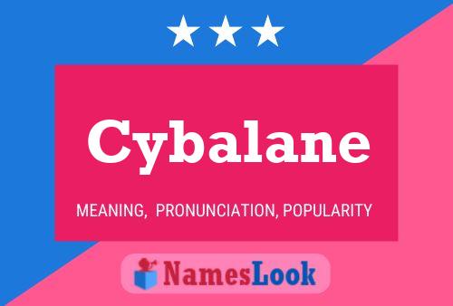 ملصق اسم Cybalane